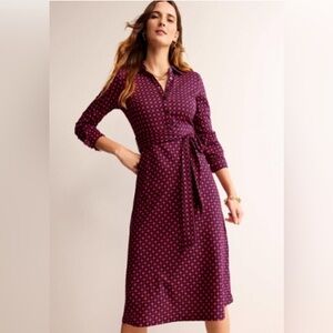 Boden Laura Midi Jersey Dress